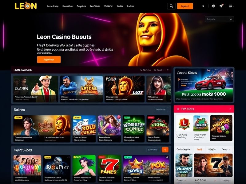 Leon.com is your premier destination for online gambling, offering a diverse range of casino games, sports betting options, and expert-backed guides. Play responsibly with trusted entertainment and competitive odds.